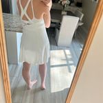 All In Motion Women's White Racerback Exercise Dress Size Large Short Ca… Photo 2