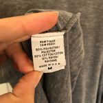 Stüssy Gray Stussy No 4 Wide Neck Raw Edge Long Sleeve T Shirt Size M Photo 5