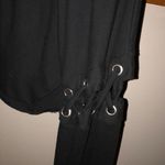 LA Hearts Cropped Black Sweater Photo 1