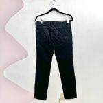 Ann Taylor Loft Black Corduroy Pants Modern Slim Minimalist Quiet Luxury Sz 8 Photo 2