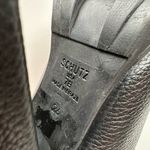 Schutz Zhara Black Leather Sherpa Lined Heeled Lace up Boots NEW Size 7 Photo 8