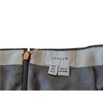 Anthropologie Jigsaw Wool Mid Length Contour Pencil Skirt Gray Size 4 Photo 3