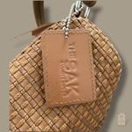 The Sak  Elliott Lucca tan woven faux leather crossbody bag Photo 7