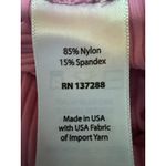 Year Of Ours Pink Rib Knit Mid Rise Skinny Activewear Fitness Leggings Pants XS Purple Photo 4