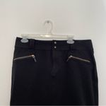 Ralph Lauren LAUREN LRL Black Zip Pocket Straight Pencil Skirt PETITE 12 / 12P Photo 1
