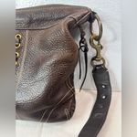 Coach Chelsea Lace Duffle Crossbody Dark Brown Grommet Leather Bag Photo 14