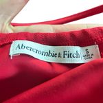 Abercrombie & Fitch Abercrombie Asymmetrical One-Shoulder Maxi Dress Red Size Small Wedding Guest Photo 12