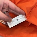 Cupshe NWT! Orange Strapless Open Back Tie Beach Coverup Midi Dress Size Medium Photo 4