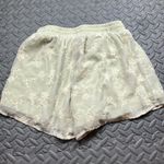 Miami  Light Green Lace‎ Embroidered Comfy Shorts Size S Photo 2