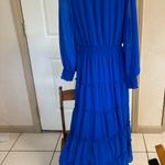 1. State Size Med  Blue Maxi Dress Photo 2