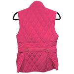 Lilly Pulitzer Getaway Quilted Puffer Vest Pink Size Small Preppy Old Money Photo 3