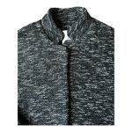 Anthropologie NWT Elevenses Black Motif Minka one button pockets Jacket medium Photo 4