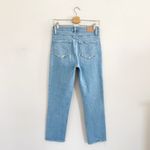 Paige High Rise Sarah Slim Crop Jean in Cruiser Destructed Size 28 Photo 4