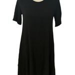 Ann Taylor LOFT Women's Short Sleeve Black Dress XS Photo 0