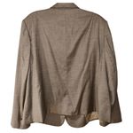 JOHN MEYER COLLECTION BROWN WOOL BLEND BLAZER SIZE 22W Photo 1