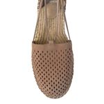 Eileen Fisher EUC Leather Perforated Espadrille
Sandals Tan Size 10 Photo 2