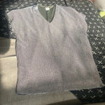 By Together beautiful silver sparkle tunic mini dress w/ pockets great little formal dress Photo 9