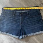 Abercrombie & Fitch Shorts Dark Wash 29 Waist Rolled Hem Photo 8