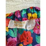 Victoria's Secret  Vintage Gold Label Floral Print Shorts Pajama‎ Size Small Photo 2