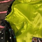 Burton Lush Black Multi Squares Snowboard Ski Jacket $249.95 EUC Wmn’s S Photo 9