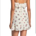 Trixxi ✨NWOT✨ Womens White floral Zippered Spaghetti Strap Square Neck Dress✨ Photo 1