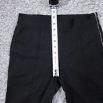 Everlane  Stretch Ponte Knit Skinny Pants Size Small Charcoal Gray Black Side Zip Photo 8