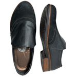 Naot Angin Leather Nubuck Loafers Sz 7 Slip On Cushioned Black Photo 2