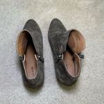 Frye & Co. suede double zip holly ankle booties olive green brown size 9.5 Photo 8