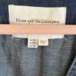 Pilcro and the Letterpress Belted Denim Surplice Romper Photo 5