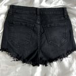 Eunina Lulu High Rise Ripped Cutoff Shorts Photo 1