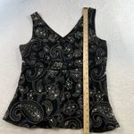 Ann Taylor Vtg Y2K Sz 14 Silk Babydoll Cami Top Whimsigoth Fairy Sequin Chiffon Photo 8