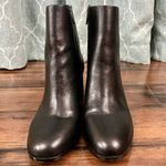 Madewell Mira Black Leather Side-Seam Boots - Size 9.5 Photo 3