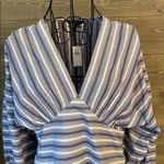 Banana Republic  cropped blousant sleeve stripped blouse Photo 1