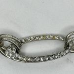 Rhinestone Studded Silver Chain Link Belt M/L ✨ Photo 3