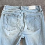 Pistola Aline Skinny Light Blue Jean Women 28 (27X27) High Rise Distressed Denim Photo 3