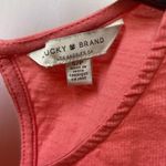 Lucky Brand Coral Embroidered Tank Top Photo 1