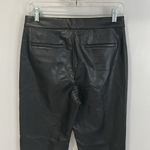 J.Crew  Kate Black Faux Leather Pants Photo 7