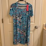Lilly Pulitzer NWT Cody Dress Amalfi Blue Lillys Roadtrip Photo 1