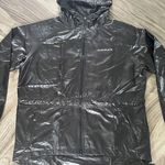 Alphalete  Women’s Infinity Explorer Jacket-Black Rain Windbreaker Jacket Hooded Photo 4