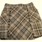 ZARA Goodnight Macaroon tweed mini skirt Sz M Photo 10