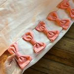 BHLDN  Anthropologie Lea Strapless Pink Bow Midi Dress L Photo 10