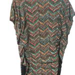 Michael Kors Chevron Pattern Top in Gray, Orange, and Green Woman size Large Photo 3