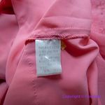Vintage Season Wind Barbie hot pink barbiecore short sleeve tiered dress, XXS Photo 14