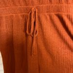 HYFVE  Burnt Orange Ribbed Long Sleeve Romper Size‎ Large Photo 4