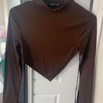 SheIn Mock Neck Long Sleeve Photo 0