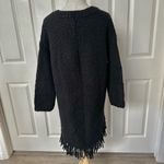 Elizabeth and James black fringe sweater/dress Photo 4