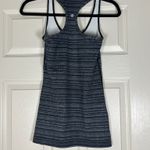Lululemon Women’s Cool Racerback Black And White Size 4 EUC Photo 1