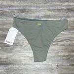 Roxy Women's Seas the Day Mid Waist Trooper High Cut Bikini Swim Bottoms sz XS Photo 5