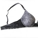 SO  Bra 32A Gray Padded Underwire Adjustable Clasp Back Photo 2