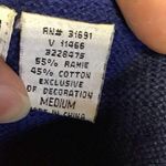 Retro Y2K embroidered beaded Christmas cardigan Size M Photo 3